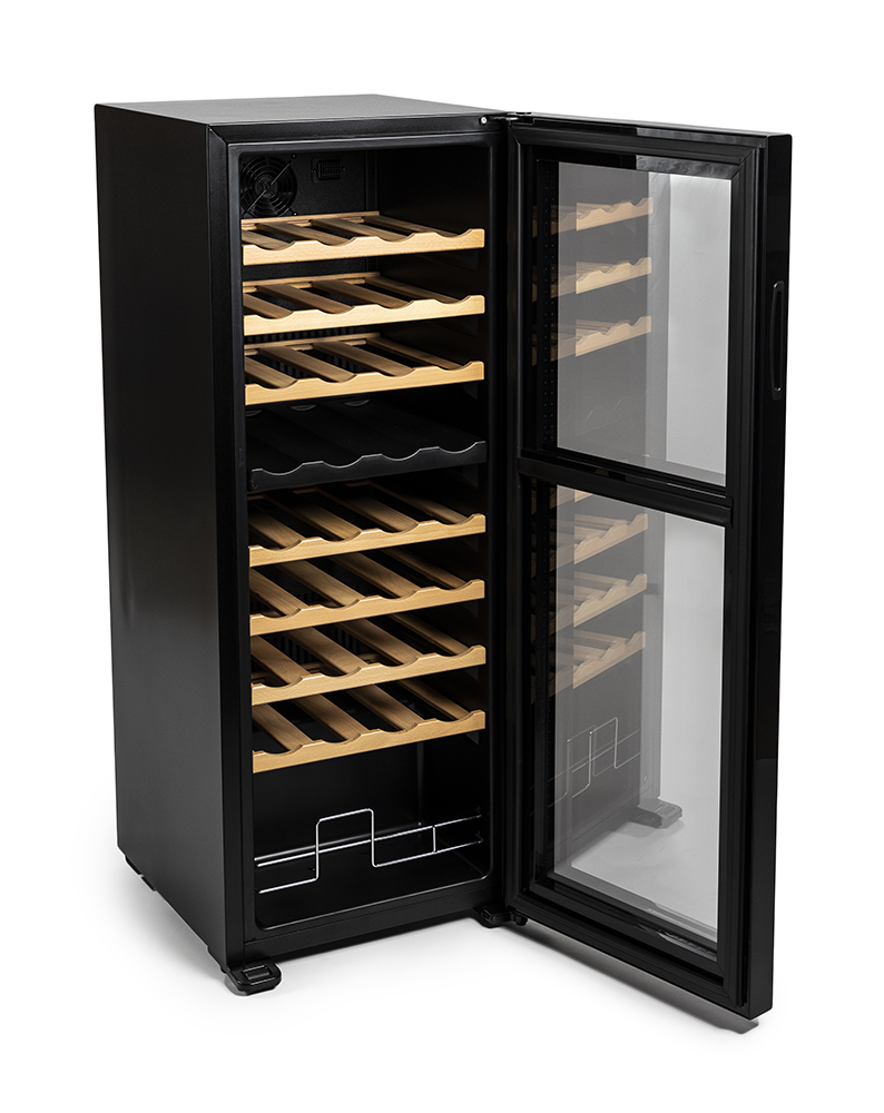 Cantinetta vino con compressore, doppia temperatura, 36 bottiglie VERMENTINO DUAL 36C - immagine 2