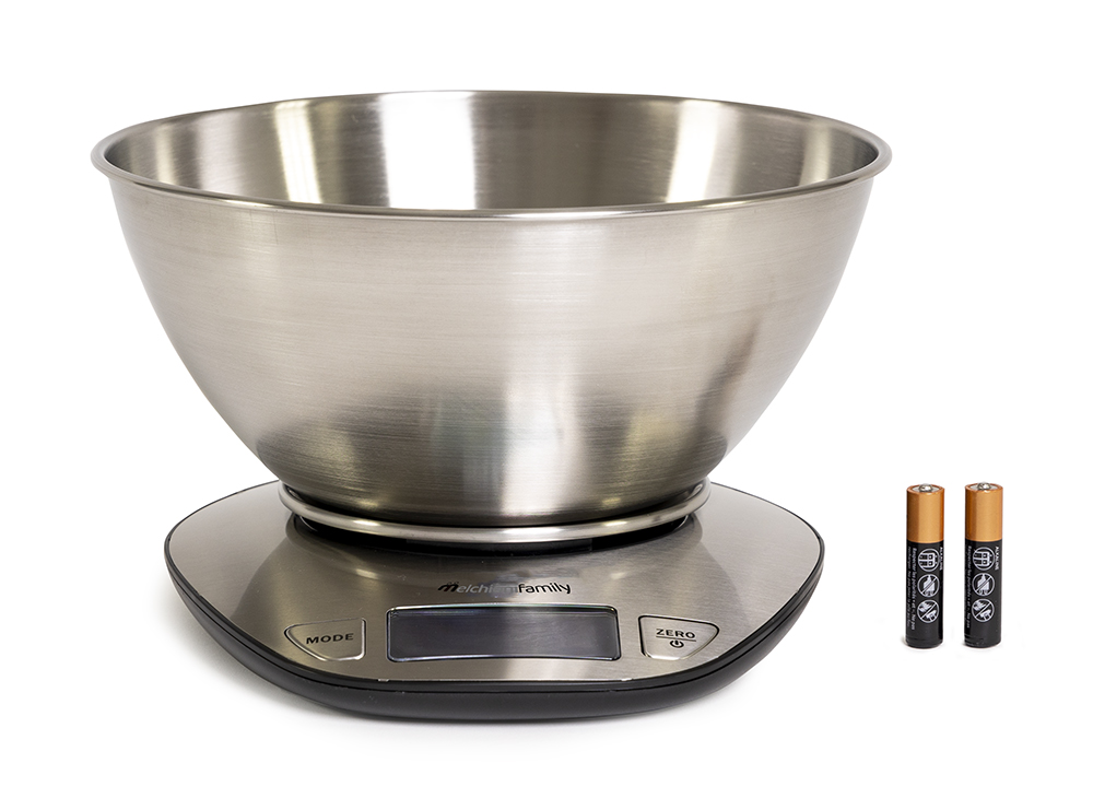 Bilancia da cucina con ciotola in acciaio GRAAL - immagine 2