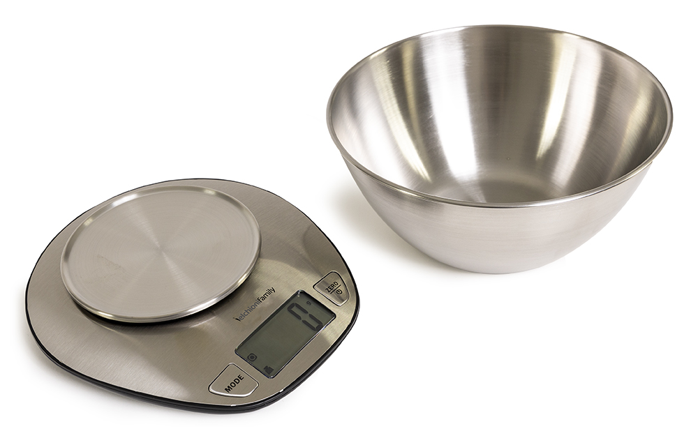 Bilancia da cucina con ciotola in acciaio GRAAL - immagine 3