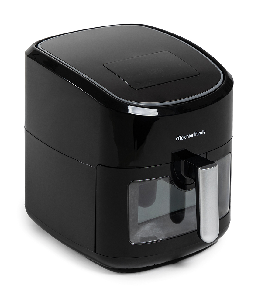 Friggitrice ad aria 8L/2,5kg GAIA con finestra trasparente