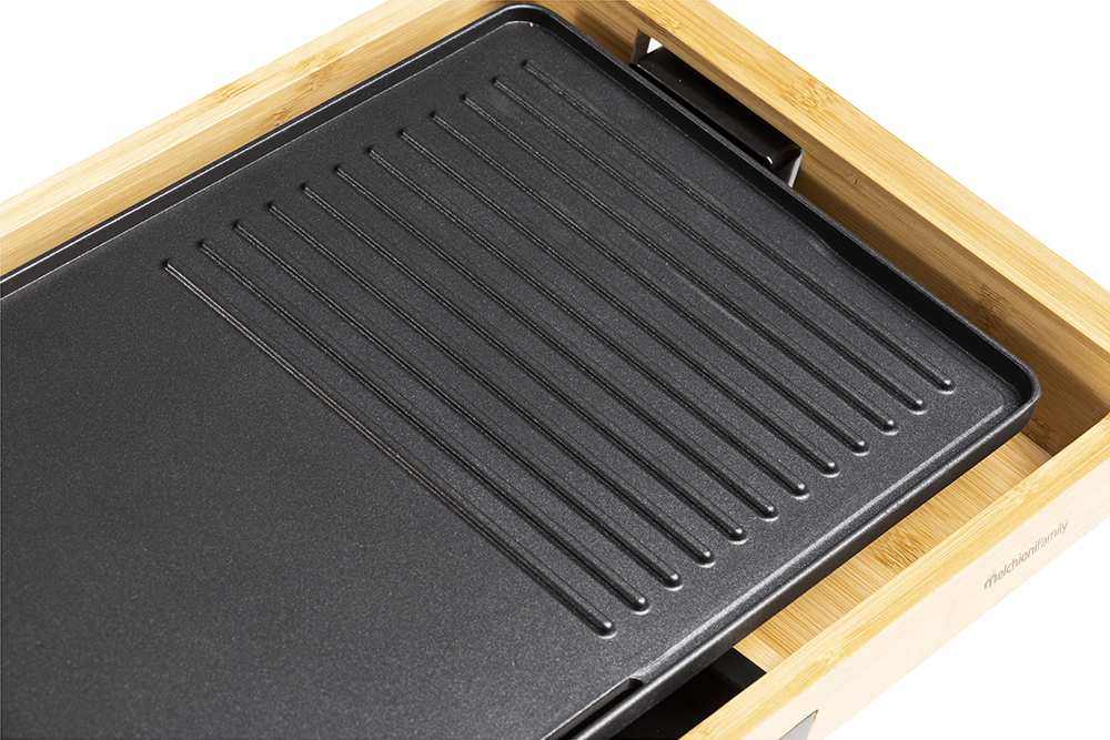 Bistecchiera 1800W BAMBOO GRILL - immagine 4