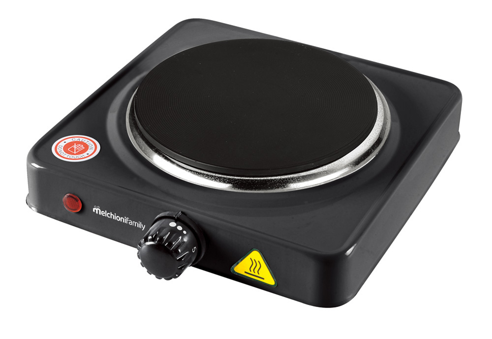 Fornello elettrico 1 piastra COOK 1 - colore nero