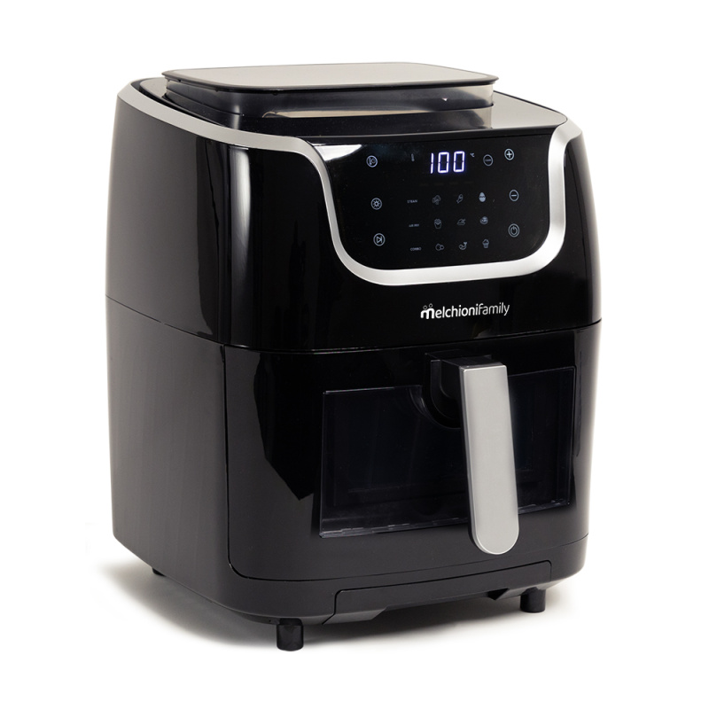 Friggitrice ad aria e vapore o combinato GIOIA - colore nero